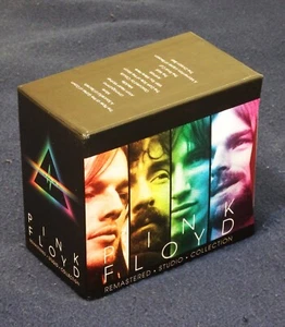 Pink Floyd Remastered Studio Collection 2011 La Repubblica (ITALY) TV Box CD Set - Picture 1 of 4
