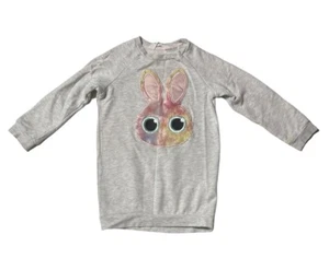 Preowned- H&M L/S Pullover Graphic Sweater Girls (Size 4-6Y) - Picture 1 of 10