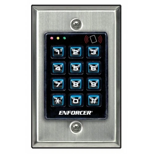 Seco Larm SK-1131-SPQ Access Control Keypad Built-in Proximity Reader 12-24AC/DC - Image 1 of 1