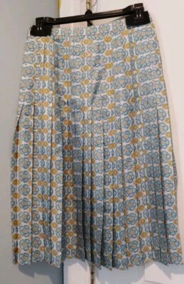 Tory Burch Ashley silk skirt $548 size 4 - Image 1 of 4