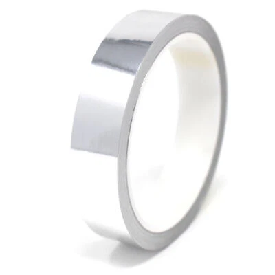 FINEST-FOLIA 10 m strisce decorative 10 mm cromo argento auto moto strisce decorative strisce laterali