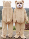 Teddy Bear Mascot Costume Cosplay Party Dress Halloween Adult Clothing