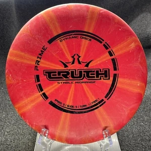 Dynamic Discs Prime Burst Truth Stable Midrange Golf Disc 173g - Red - Picture 1 of 6