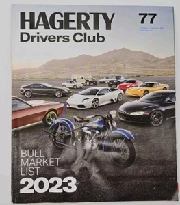Revista Hagerty Drivers Club #77 Vol 19 edición 1 enero febrero 2023 lista Bull Market - Imagen 1 de 5
