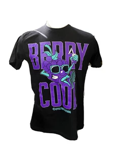 Effectus Clothing Tagless T-Shirt Berry Cool Grape Größe Medium Schwarz Neu ohne Etikett Unisex - Bild 1 von 5