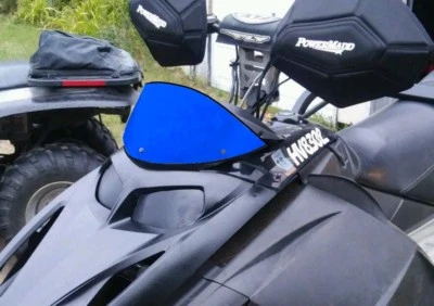 Low Blue Windshield Fits Ski-Doo Rev ~ 213 Parts - Image 1 of 3