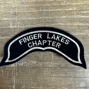 Harley Davidson HOG Finger Lakes Chapter Vest 5”x 2" Patch - Picture 1 of 4