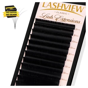 Classic Lash Extensions, 0.03 CC Curl 8-16Mm Mixed Eyelash Extensions, Professio - Picture 1 of 7