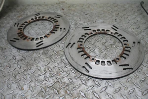 yamaha xj650 seca turbo 650 front wheel brake rotors discs disks 1983 1982 83 82 - Picture 1 of 5