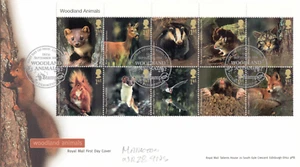 Woodland Animals GB FDC STAMPEX London N1 2004 (99763) - Picture 1 of 1