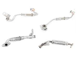 Set of 4 Turbocharger Oil Inlet Outlet Feed Line For BMW E60 E88 E90 F01 F02 X6 - Bild 1 von 2