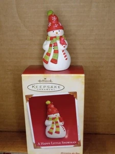 Hallmark Keepsake Ornament 2005 A Happy Little Snowman - Picture 1 of 1