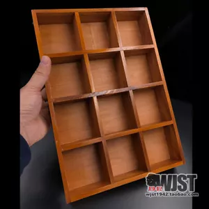 1/6 Maßstab Szenenzubehör Holzschuh Arche Bücherregal Aufbewahrung Gestell Modell - Bild 1 von 6