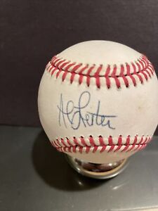 Al Leiter autographed MLBall JSA certified 