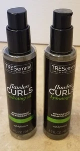 (2)Tresemme Flawless Curls Hydrating Oil w/ Coconut & Avocado Oil 3.2floz ea NEW - Picture 1 of 3