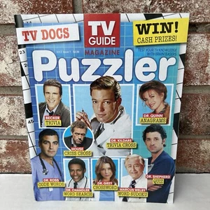 TV Guide Magazine Puzzler TV Docs Vol 2 Issue 1 September 2021 Dr Shepherd, Ross - Picture 1 of 6