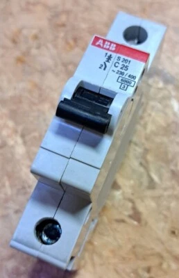 ABB S201 C25 Sicherungsautomat C25A Leitungsschutzschalter 2CDS251001R0254 LS 1p - Bild 1 von 4