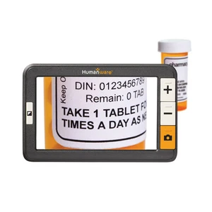 Humanware Explorē 5 - Color Portable Video Magnifier - 3.5 Hours of Battery Use! - Picture 1 of 1