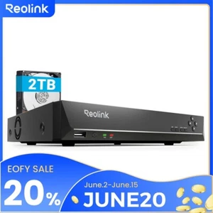 Reolink RLN8 8CH NVR 16/12MP PoE Security Camera System Network Video Recorder - Picture 1 of 12