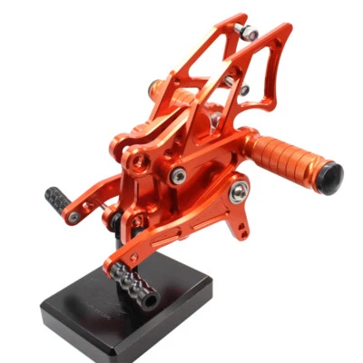 Reposapiés CNC para Kawasaki Ninja 300R Ex300 2013 2014 2015-2016 Foto 1 de 4