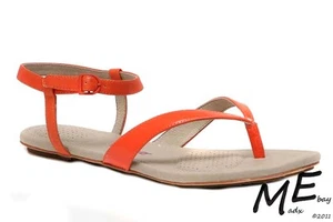 New Tsubo BELLAH Leather Women Sandals Size 9 Terracotta - Picture 1 of 4