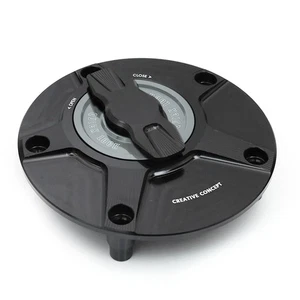 Titanium NIMBLE Rapid Release Fuel Cap For Gixxer 250 16 17 18 19 - Picture 1 of 6