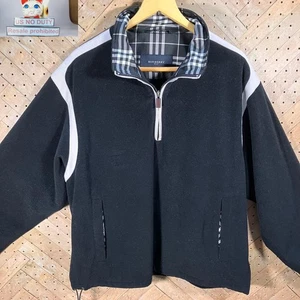 US NO Tariff BURBERRY GOLF Half-Zip Jacke - Größe M Nova Check - Bild 1 von 10