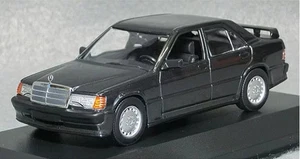 Minichamps 1/43 Mercedes Benz 190E 2.3-16 1984 Black Metallic Model Car - Picture 1 of 3