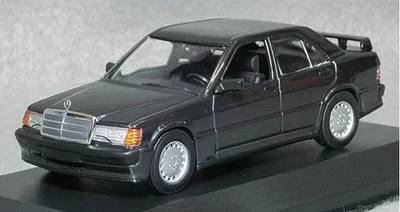 Minichamps 1/43 Mercedes Benz 190E 2.3-16 1984 Black Metallic Model Car - Image 1 of 3