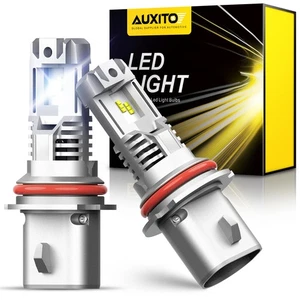 AUXITO 9004 HB1 LED Headlight Super Bright Bulbs Kit White 6500K High/Low Beam - Picture 1 of 24