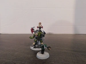 Warhammer 40000 40K Orcos Orcos Painboss Pain Boss Pintado - Imagen 1 de 2