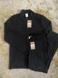 BNWT Nike Black Dri-Fit Tracksuit Large Mens - Picture 1 of 3