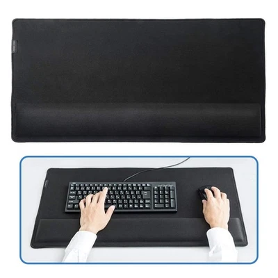 Sanwa Direct Large Gaming Mouse Pad with Wrist Rest, 72cm Wide x 35cm Deep, for - Image 1 of 4