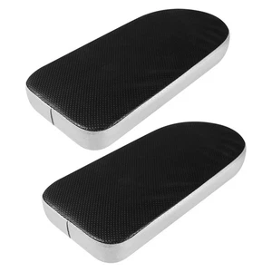2pcs Bike Back Seat Cushion Wooden Board Rear Saddle Cushioning Pad - Picture 1 of 12