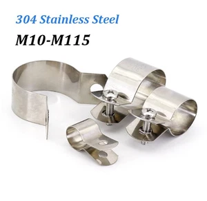 304 Stainless Steel Grounding Clamp M10 M12 M16 M20 M25 M27 M32 M35 M38-M115 - Picture 1 of 54