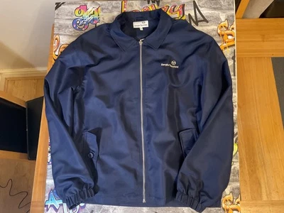 Sergio Tacchini Men's giogi coach navy Jacket 80’s terrace Casuals smart vgc🔥XL - Image 1 of 4