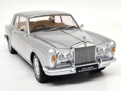 Paragon 1/18 Rolls Royce Silver Shadow MPW 2 Door Coupe Silver Diecast Model Car - Image 1 of 4