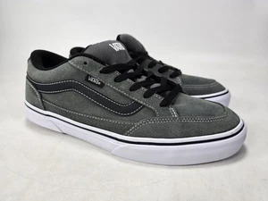 Vans Men's Bearcat Charcoal/White/Black Suede Skate Shoes - Size 10.5 US - Picture 1 of 7