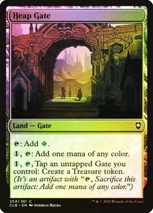 Heap Gate FOIL - 354/361 - Common - Commander Legends CLB MTG - Picture 1 of 1