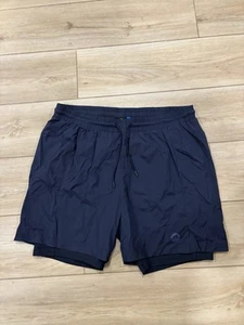 J.Lindeberg Athletic Shorts Performance Quick Dry Running Training Navy Blue XL - Picture 1 of 8