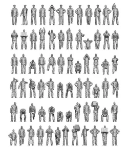 ION Models K350-002 1/350 Kriegsmarine On duty 3d printed resin 72 figures - Picture 1 of 6