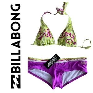 BNWT BILLABONG VINTAGE REVERSIBLE TRI TOP & BOY LEG BOTTOMS (Med/10) - Bild 1 von 4