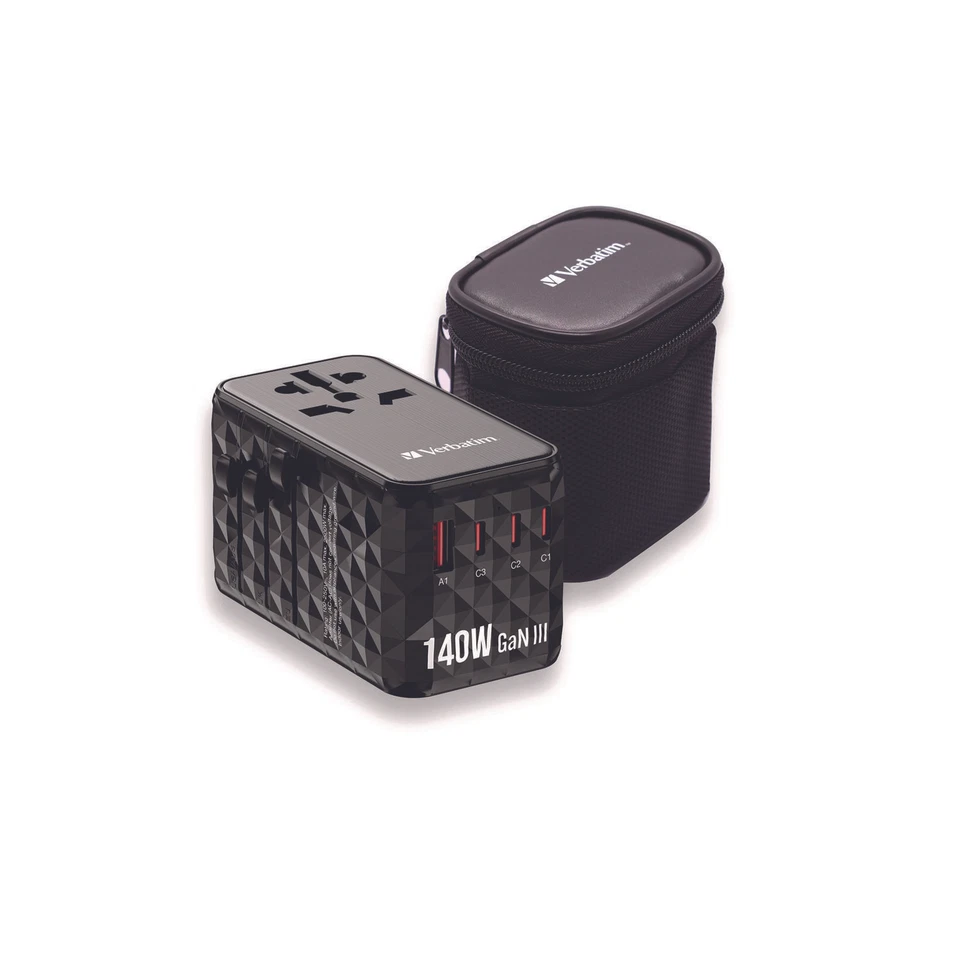 UTA-10 GaN III Universal Travel Adapter 3 USB-A/3 USB-C 32125 - Image 1 of 4