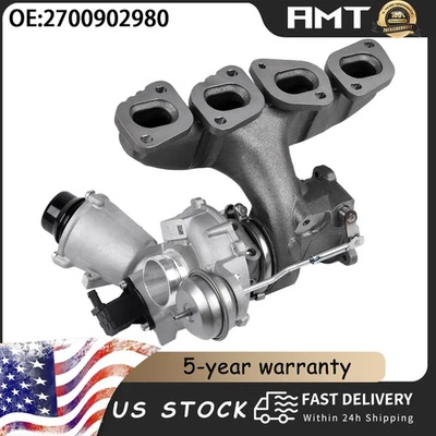 Turbo Turbocharger for Mercedes-Benz CLA250 GLA250 A250 B250 INFINITI QX30 2.0L Foto 1 de 4