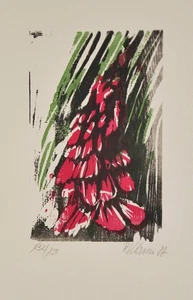 Peter Klass (1935-2008) /firmado a mano/grabado en madera/150 ejemplares/1987 - Imagen 1 de 3