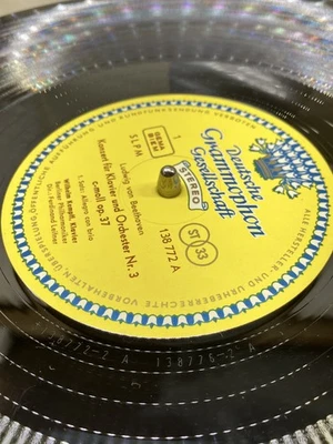 Beethoven Klavier Kempff  Leitner SLPM 138772  138776 STEREO MISPRINT ? DGG RARE - Bild 1 von 4