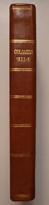 BACHE First Edition RARE 1822-1823 NOTES ON COLUMBIA SOUTH AMERICA - Image 1 of 4