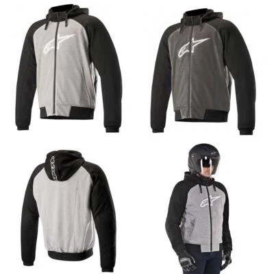 Chaqueta Blindada Informal Alpinestars Cromada Motocicleta Motocicleta Foto 1 de 2