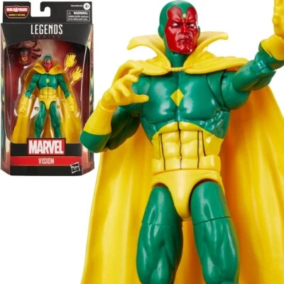 Figura de acción Hasbro 2023 Marvel Avengers Legends The Void Series Vision escala 6" Foto 1 de 4