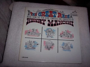LP--THE GREAT RACE FILM SCORE--HENRY MANCINI *NM VINYL & EXC JACKET* #1528 - Picture 1 of 9